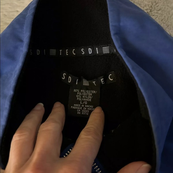 Mens Large SDI TEC vest blue - Picture 7 of 7